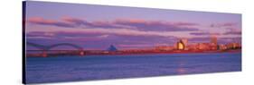 Memphis Skyline-null-Stretched Canvas