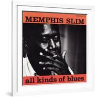 Memphis Slim - All Kinds of Blues-null-Framed Art Print