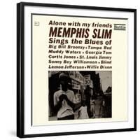 Memphis Slim - Alone with My Friends-null-Framed Art Print