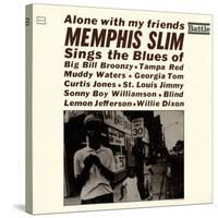 Memphis Slim - Alone with My Friends-null-Stretched Canvas