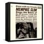 Memphis Slim - Alone with My Friends-null-Framed Stretched Canvas