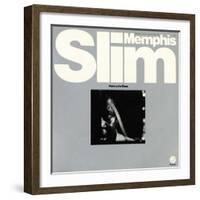 Memphis Slim - Raining the Blues-null-Framed Art Print