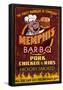 Memphis, Tennessee - Barbecue-null-Framed Poster