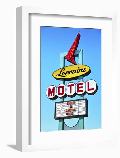 Memphis, Tennessee, Marque Of The Lorraine Motel, National Civil Rights Museum, Where Martin Luther-John Coletti-Framed Photographic Print