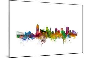 Memphis Tennessee Skyline-Michael Tompsett-Mounted Art Print