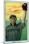 Memphis, TN, Memphis Southern League, Scoops Carey, Baseball Card-Lantern Press-Mounted Art Print