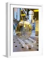 MEMS Production, Machined Silicon Wafer-Colin Cuthbert-Framed Photographic Print