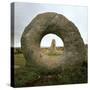 Men-An-Tol Stones, 17th Century Bc-CM Dixon-Stretched Canvas