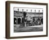 Men and Canadian Locomotive-null-Framed Photographic Print