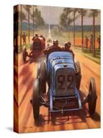 Men and Motors: Race Track Pioneers-Roy Nockolds-Stretched Canvas