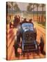 Men and Motors: Race Track Pioneers-Roy Nockolds-Stretched Canvas