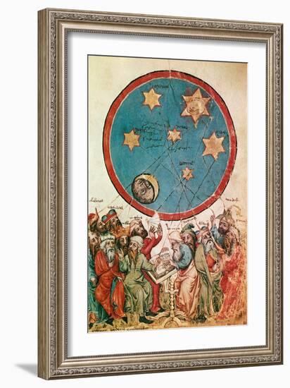 Men and Their Guiding Stars-Science Source-Framed Giclee Print