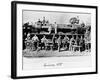 Men and Wolverhampton Locomotive-null-Framed Photographic Print