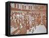 Men and Women Attending a Literature Class, Hackney Downs Secondary School, London, 1908-null-Framed Stretched Canvas