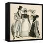 Men and Women of the High European Society Vetus a La Latest Fashion, circa 1820 - High Society Eur-null-Framed Stretched Canvas