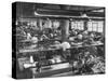 Men and Women Working in Clothing Factory-Ralph Morse-Stretched Canvas