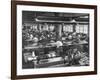 Men and Women Working in Clothing Factory-Ralph Morse-Framed Photographic Print