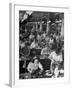 Men and Women Working in the Compass Assembly Room at the Sperry Gyroscope Plant During WWII-null-Framed Photographic Print