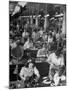 Men and Women Working in the Compass Assembly Room at the Sperry Gyroscope Plant During WWII-null-Mounted Photographic Print