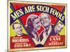 Men Are Such Fools, 1938-null-Mounted Art Print