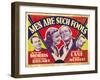 Men Are Such Fools, 1938-null-Framed Art Print