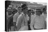 Men at a Strike Meeting in Yabucoa, Puerto Rico, Jan. 1942-Jack Delano-Stretched Canvas