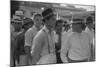 Men at a Strike Meeting in Yabucoa, Puerto Rico, Jan. 1942-Jack Delano-Mounted Photo