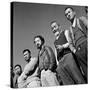 Men at Japanese Internment Camp, Tule Lake, Ca-Carl Mydans-Stretched Canvas