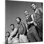 Men at Japanese Internment Camp, Tule Lake, Ca-Carl Mydans-Mounted Photographic Print