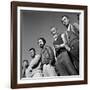 Men at Japanese Internment Camp, Tule Lake, Ca-Carl Mydans-Framed Photographic Print