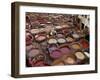 Men at Work in the Tanneries, Medina, Fez, Morocco, North Africa, Africa-Simon Montgomery-Framed Photographic Print