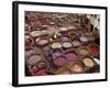 Men at Work in the Tanneries, Medina, Fez, Morocco, North Africa, Africa-Simon Montgomery-Framed Photographic Print