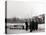 Men by a Canal Boat, Rotterdam, 1898-James Batkin-Stretched Canvas