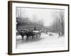 Men Cutting Ice-null-Framed Photographic Print