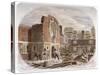 Men Demolishing St Peter's Hospital, Southwark, London, 1851-James Findlay-Stretched Canvas
