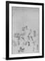 'Men Digging, Carrying Earth, Etc.', c1480 (1945)-Leonardo Da Vinci-Framed Giclee Print