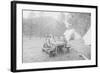 Men Eating Lunch-null-Framed Photographic Print