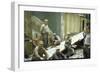 Men from Demolition Crew on Their Break in Story "The Wreckers"-Walker Evans-Framed Photographic Print