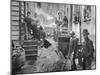 Men Gathered in Bandit's Roost-Jacob August Riis-Mounted Premium Photographic Print