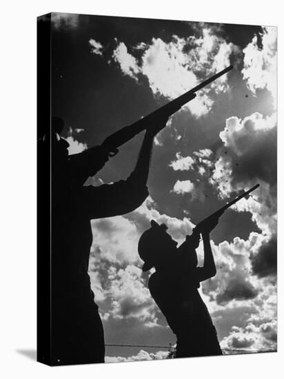 Men Hunting Doves-Cornell Capa-Stretched Canvas