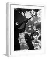 Men Hunting Doves-Cornell Capa-Framed Photographic Print