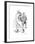 Men in 19th-Century Dress, 1901-Charles Edmond Brock-Framed Giclee Print