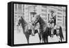 Men in Charro Costumes in Tampico Mexico Photograph - Tampico, Mexico-Lantern Press-Framed Stretched Canvas