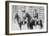 Men in Charro Costumes in Tampico Mexico Photograph - Tampico, Mexico-Lantern Press-Framed Art Print