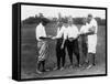 Men in Golfing Attire Waging a Bet Photograph - Washington, DC-Lantern Press-Framed Stretched Canvas