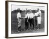 Men in Golfing Attire Waging a Bet Photograph - Washington, DC-Lantern Press-Framed Art Print