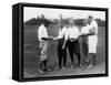 Men in Golfing Attire Waging a Bet Photograph - Washington, DC-Lantern Press-Framed Stretched Canvas