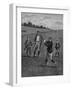 Men In Knickers Playing A Game Of Golf-Bettmann-Framed Giclee Print