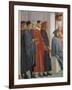 Men in Medieval Dress, Detail from the Raising of the Son of Theophilus-Tommaso Masaccio-Framed Giclee Print