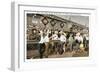 Men in Sombreros at Bar, Tijuana, Mexico-null-Framed Art Print